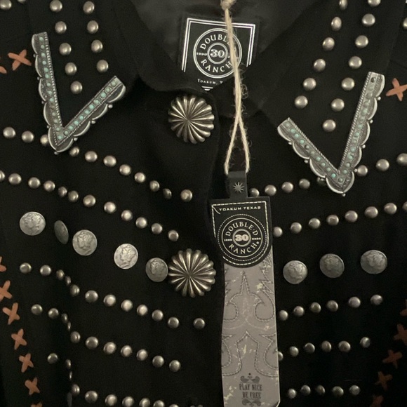 DOUBLE D RANCH  "MOUNTAIN CHANT DUSTER’’  RETIRED  SIZE 2X  UNISEX - Picture 2 of 9